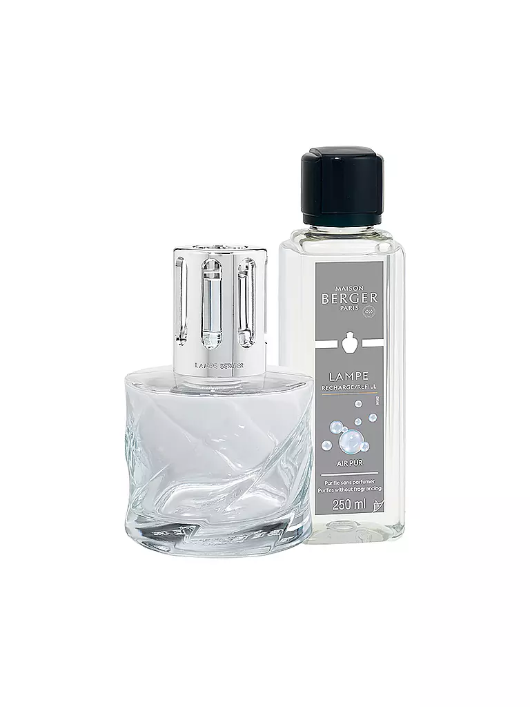 MAISON BERGER PARIS | Set Flacon Spirale Transparent 250ml Air Pur | transparent