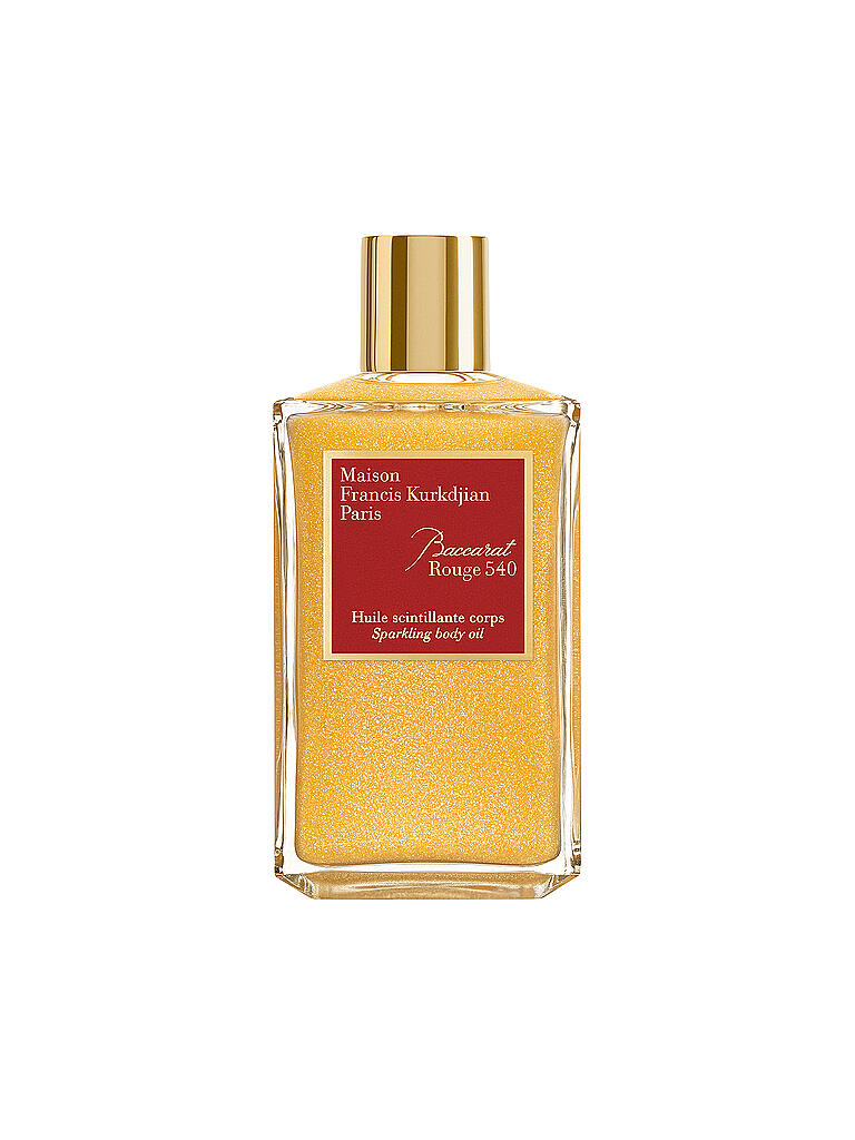 Maison Francis Kurkdjian Baccarat Rouge 540 Probe MAISON FRANCIS KURKDJIAN Baccarat Rouge 540 Shimmering Body Oil 200ml
