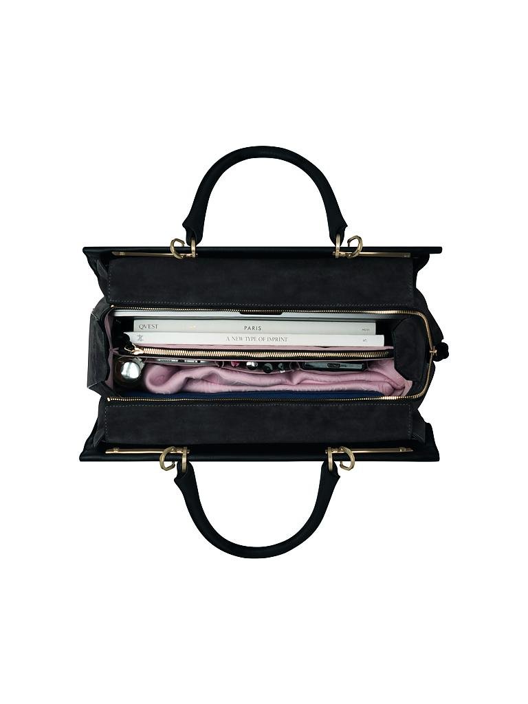 MAISON HEROINE | Ledertasche "Claire 13" | schwarz