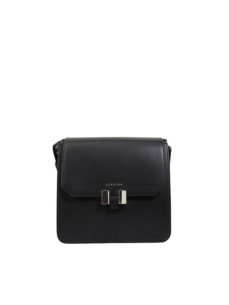 MAISON HEROINE | Ledertasche "Tilda Tablet Mini" | schwarz