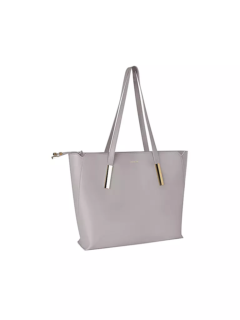 MAISON HEROINE | Ledertasche - Laptoptasche Franca 15" | grau