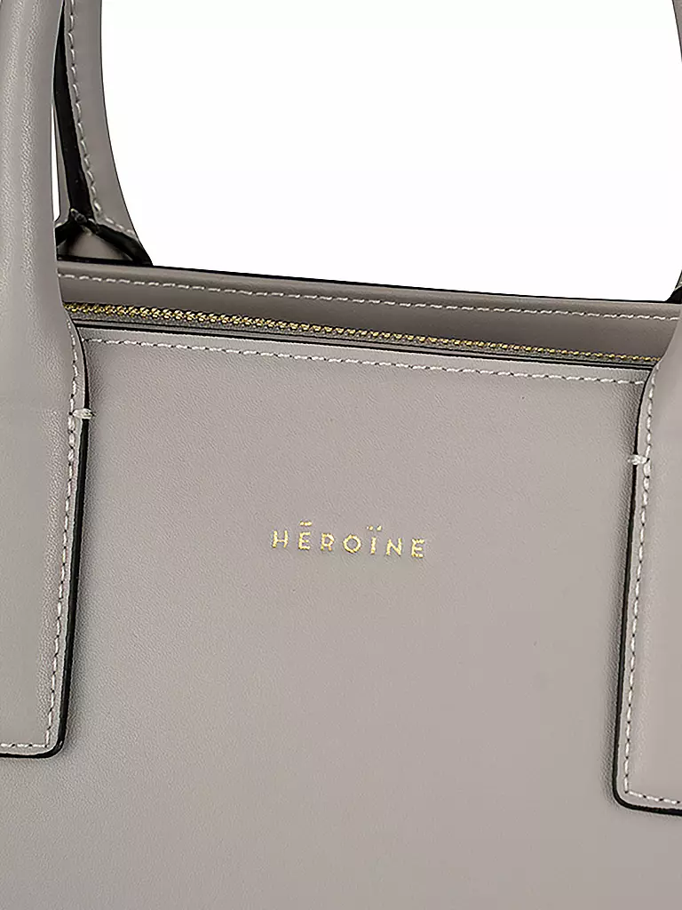 MAISON HEROINE | Ledertasche - Laptoptasche Kira 13"  | grau