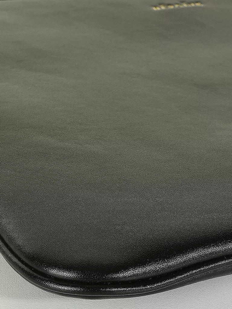MAISON HEROINE | Ledertasche - Laptoptasche Lucie | schwarz