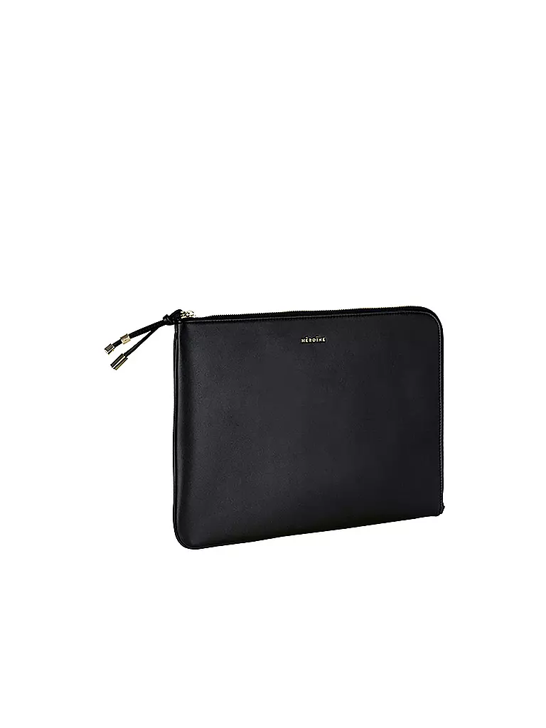 MAISON HEROINE | Ledertasche - Laptoptasche Lucie | schwarz