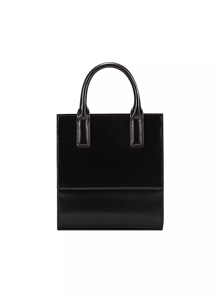MAISON HEROINE | Ledertasche - Mini Bag Kira Nano | schwarz