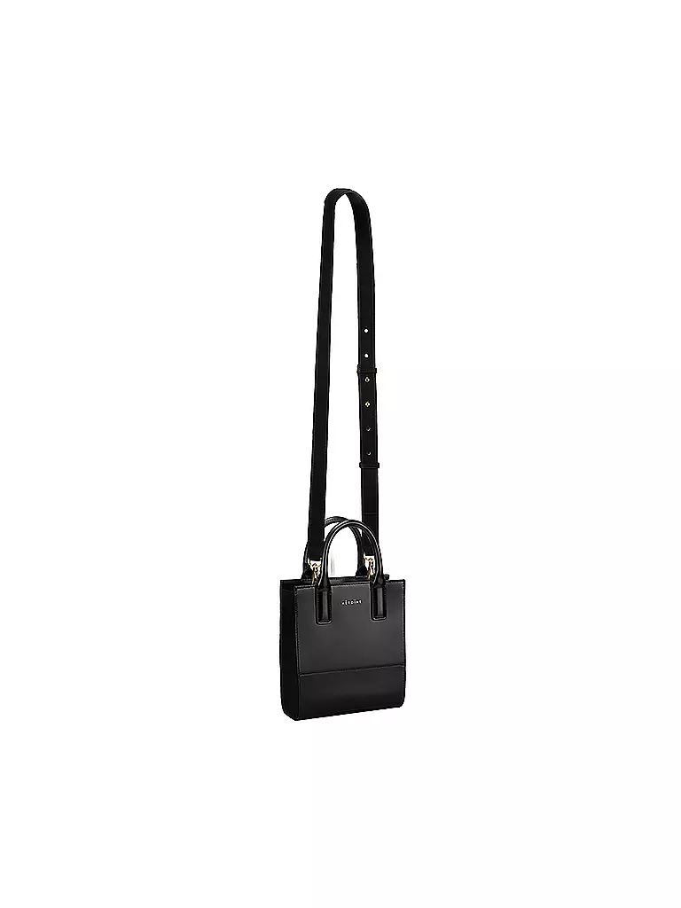 MAISON HEROINE | Ledertasche - Mini Bag Kira Nano | schwarz