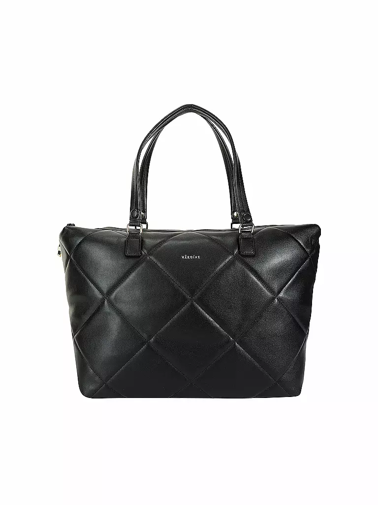 MAISON HEROINE | Ledertasche - Shopper Livia M | schwarz