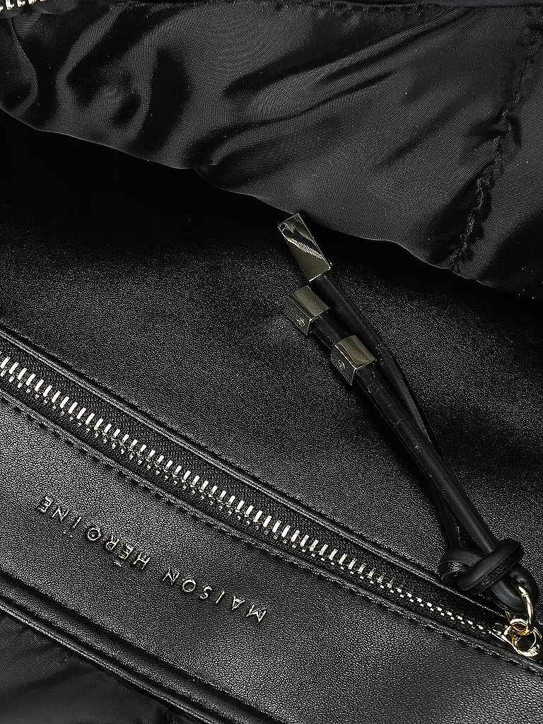 MAISON HEROINE | Ledertasche - Shopper Livia M | schwarz