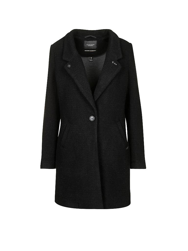 MAISON SCOTCH | Woll-Mantel | schwarz