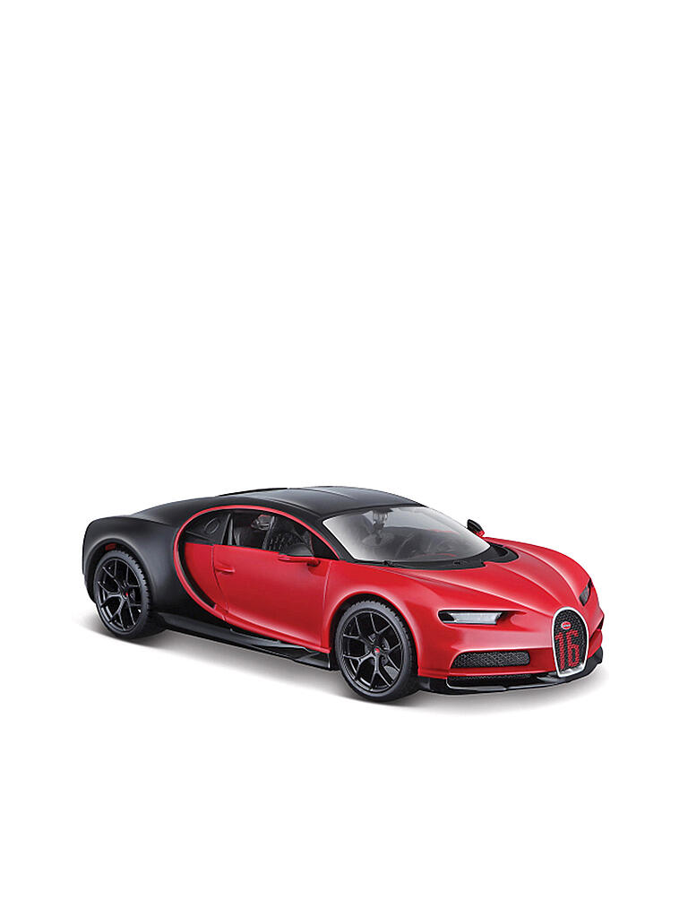 MAISTO | Modellfahrzeug - Bugatti Chiron Sport | schwarz
