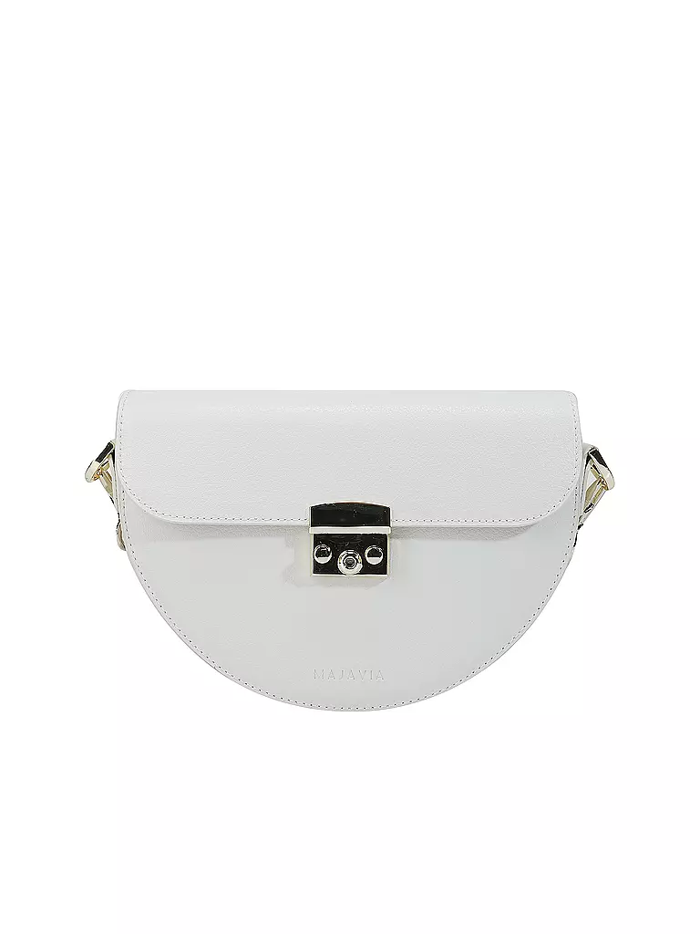 MAJAVIA | Ledertasche - Mini Bag | beige