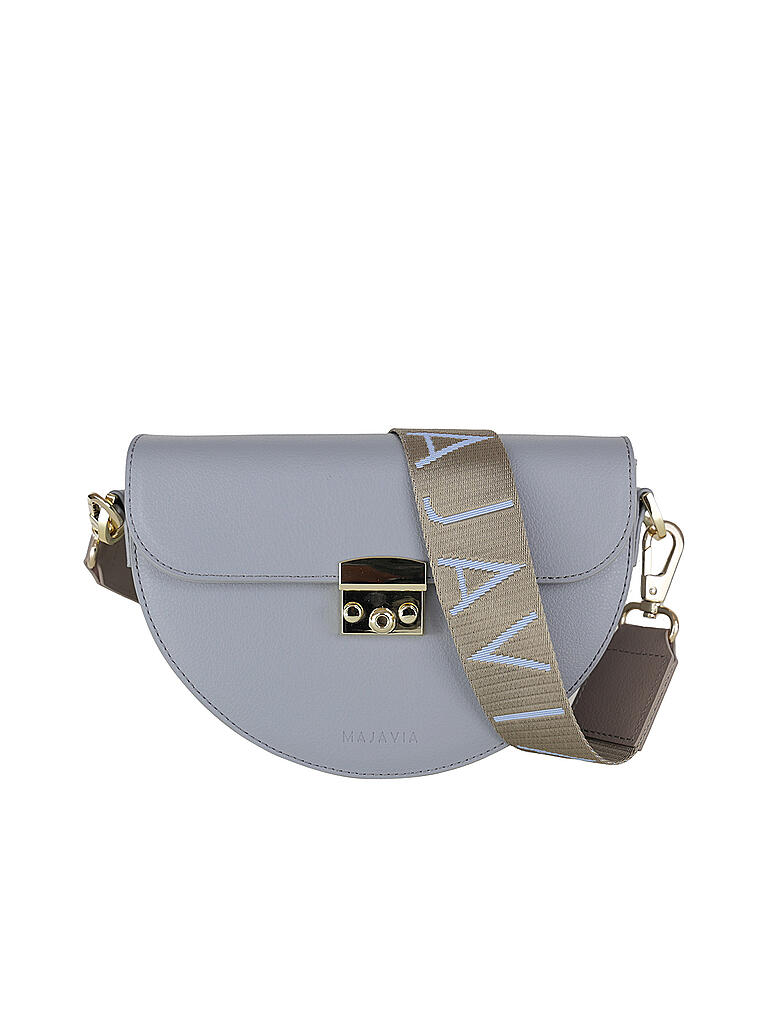 MAJAVIA | Ledertasche - Mini Bag | grau