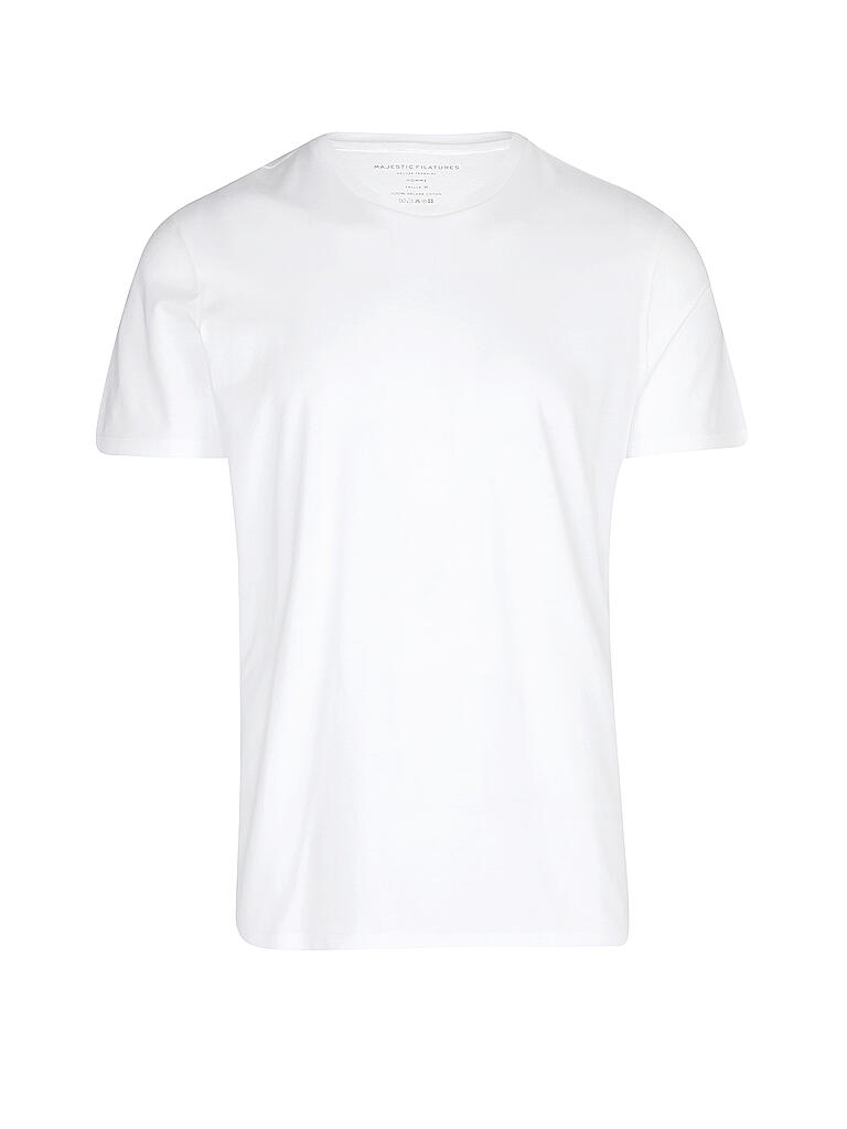 Herren Bekleidung T-Shirts Poloshirts Majestic Filatures Poloshirt in Weiß für Herren 
