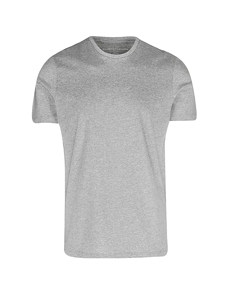 MAJESTIC FILATURES | T-Shirt  | grau