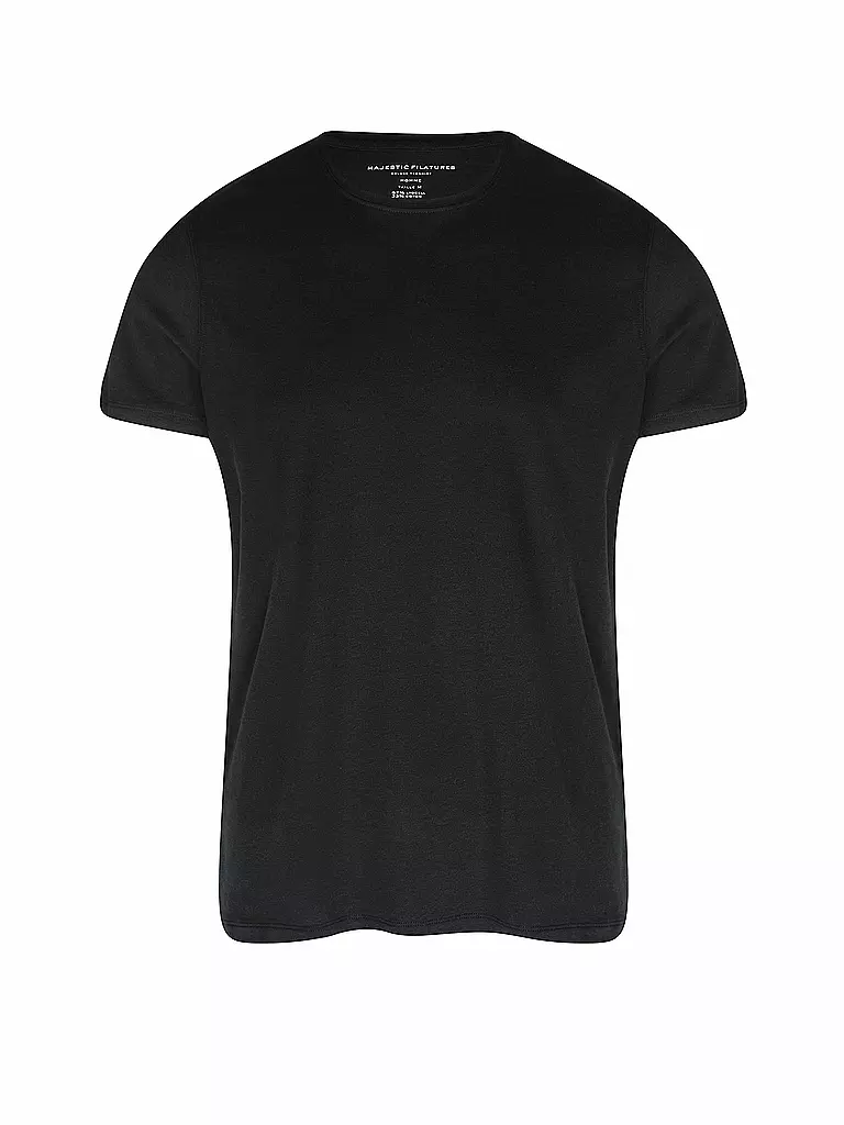 MAJESTIC FILATURES | T-Shirt | schwarz