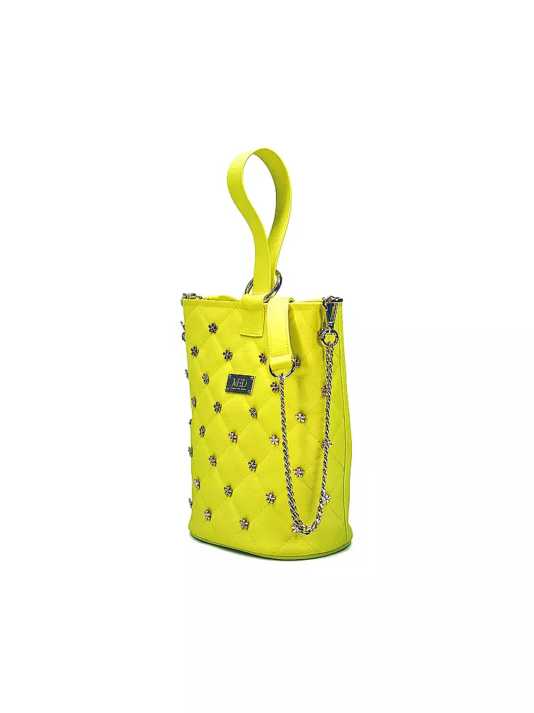 MANUEL ESSL DESIGN | Tasche - Bucket Bag Floral | gelb