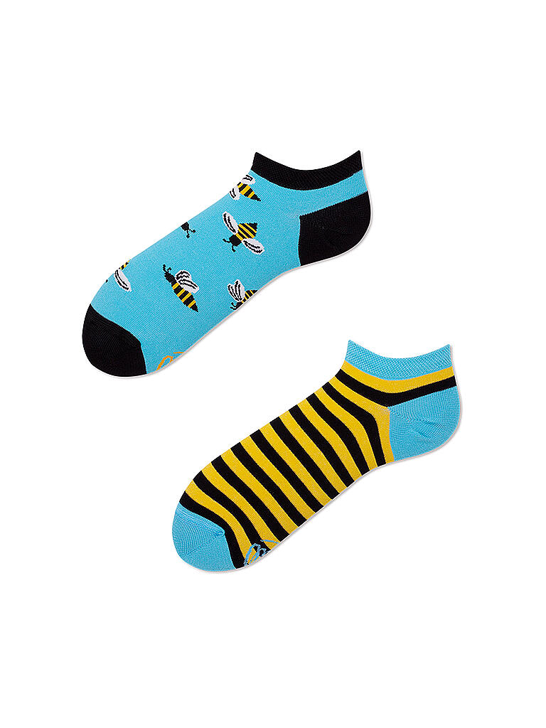 MANY MORNINGS | Damen Sneaker Socken BEE BEE gelb | gelb