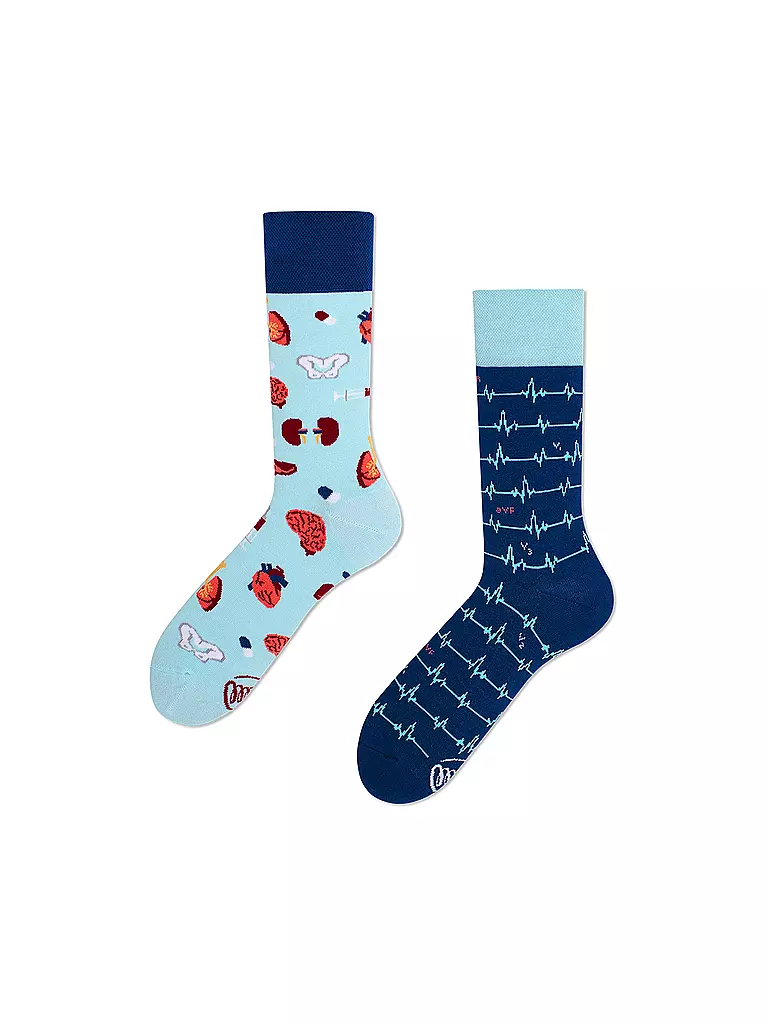 MANY MORNINGS | Herren Socken DR SOCK blau  | blau