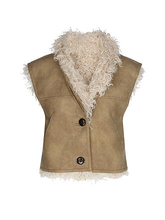 MARANT ETOILE | Wendegilet in Felloptik CLARA