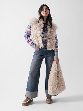 MARANT ETOILE | Wendegilet in Felloptik CLARA