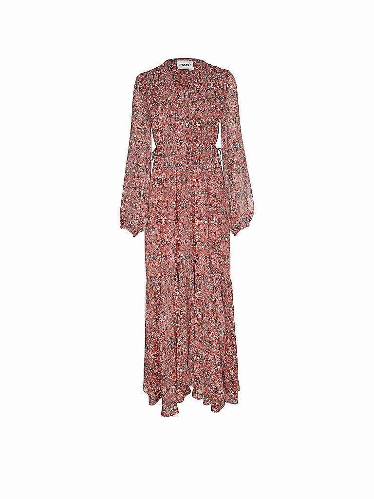 MARANT ETOILE Maxikleid BRIANE dunkelrot | 40
