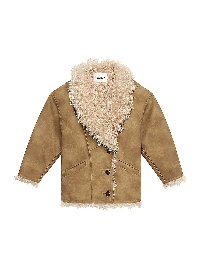 MARANT ETOILE | Mantel in Felloptik CLEA | 