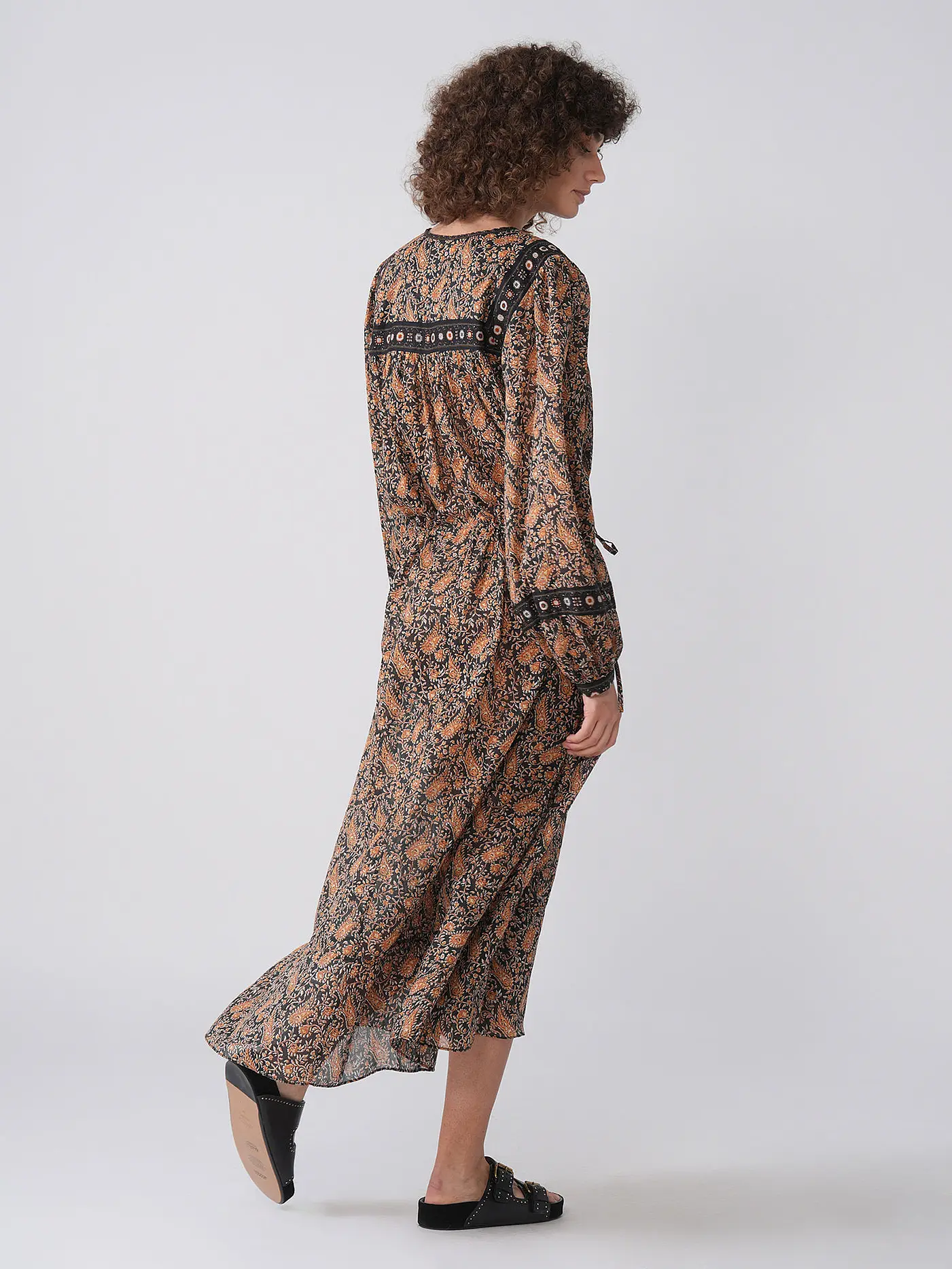 MARANT ETOILE | Maxikleid GREILA | schwarz