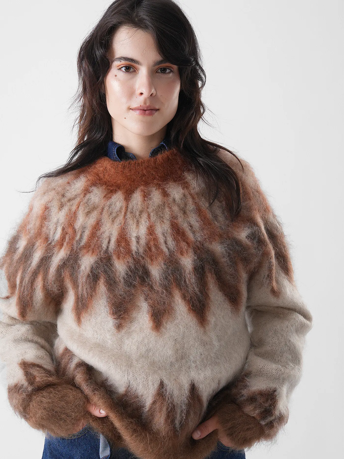 MARANT ETOILE | Pullover NATANIA | dunkelrot