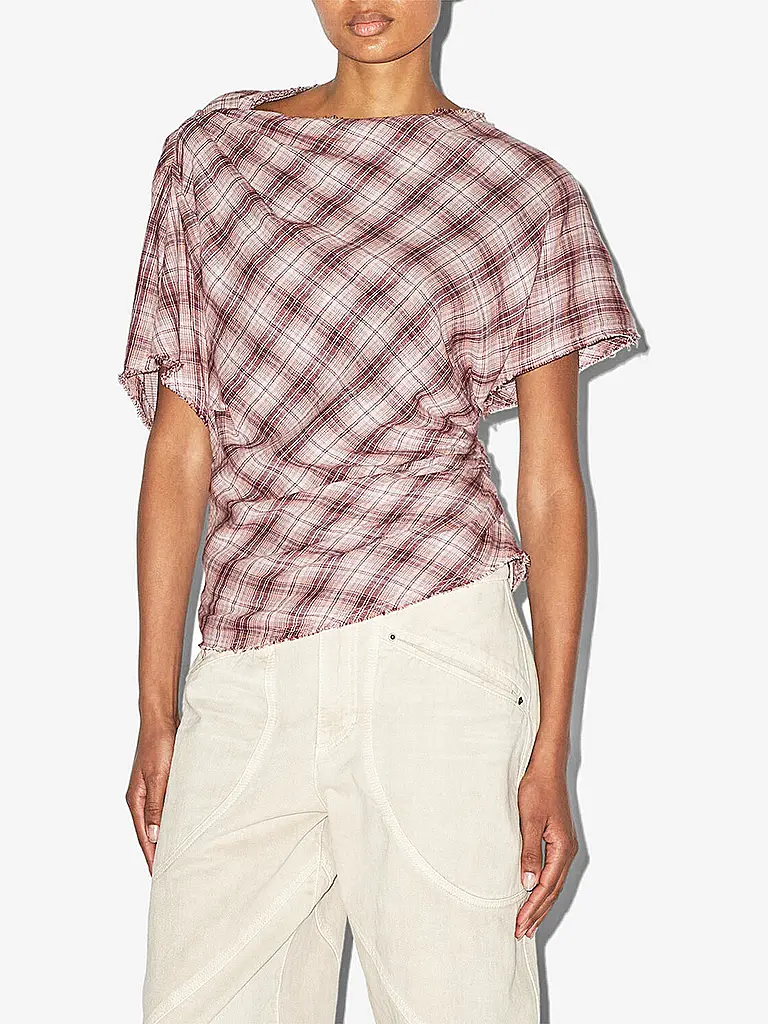 MARANT ETOILE | T-Shirt NEYELA | dunkelrot