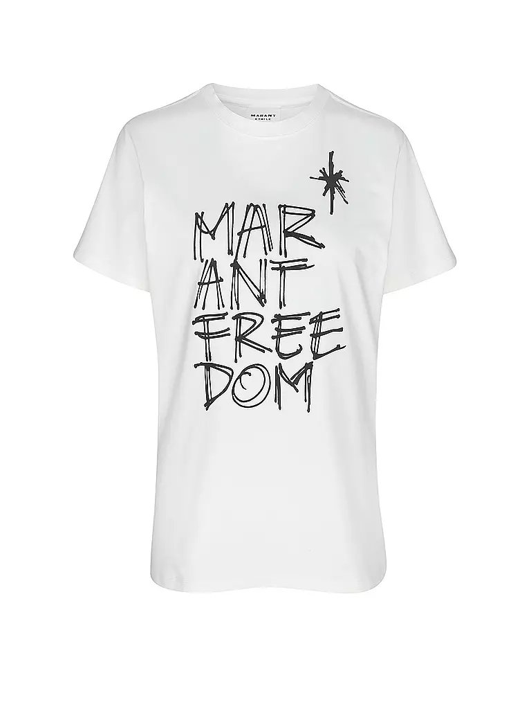 MARANT ETOILE | T-Shirt ZOELINE | weiss