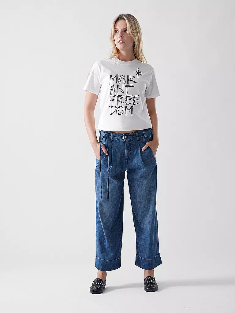 MARANT ETOILE | T-Shirt ZOELINE | weiss