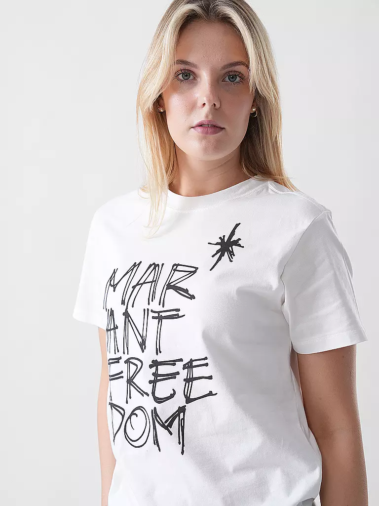 MARANT ETOILE | T-Shirt ZOELINE | weiss