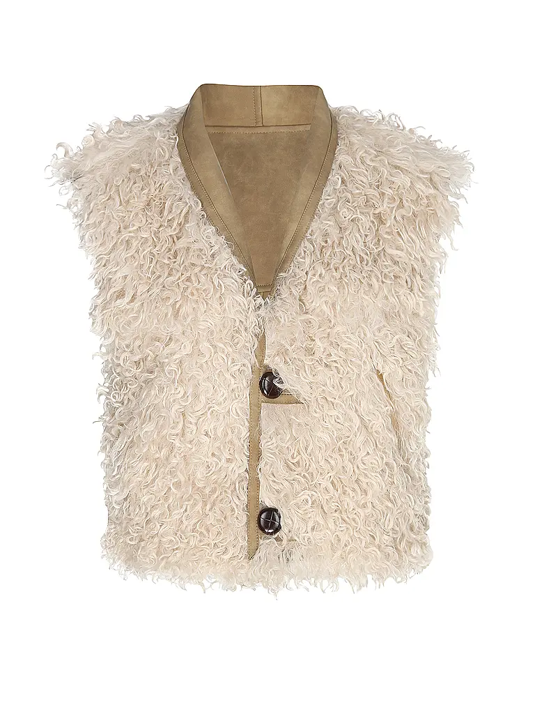 MARANT ETOILE | Wendegilet in Felloptik CLARA | 