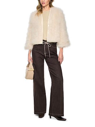 MARC CAIN | Jacke in Felloptik 