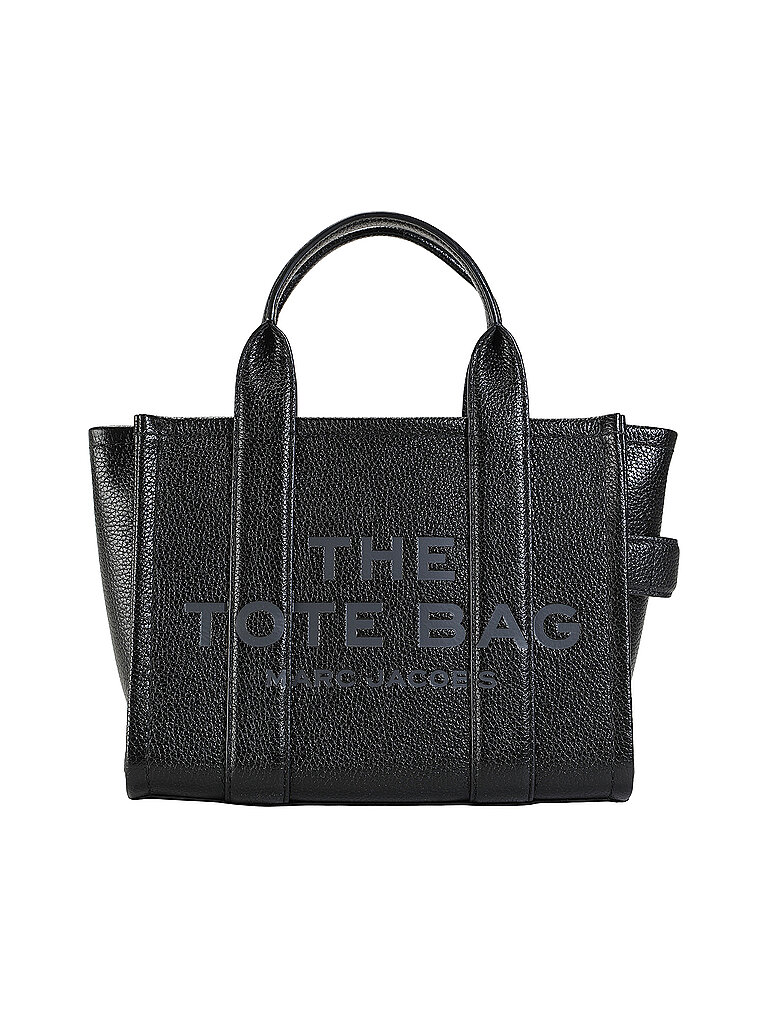 MARC JACOBS Ledertasche - Tote Bag THE SMALL TOTE LEATHER  schwarz