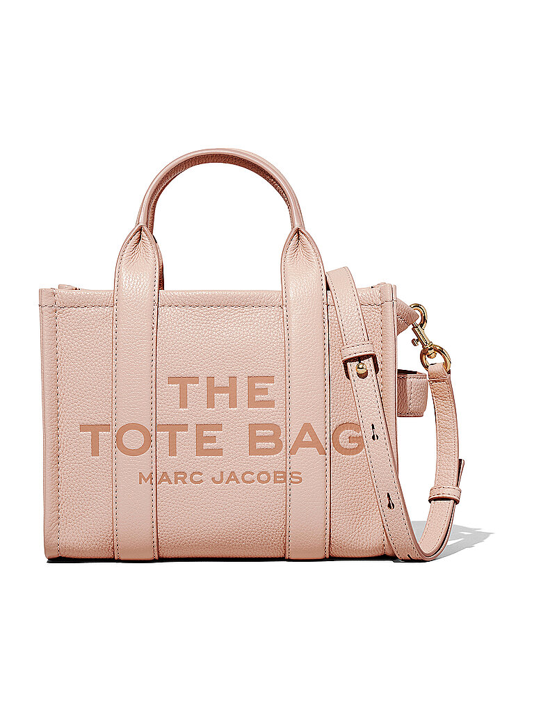marc jacobs ledertasche - tote bag the small tote leather rosa