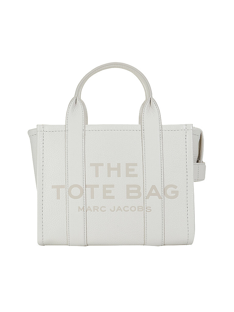MARC JACOBS Ledertasche - Tote Bag THE SMALL TOTE LEATHER creme