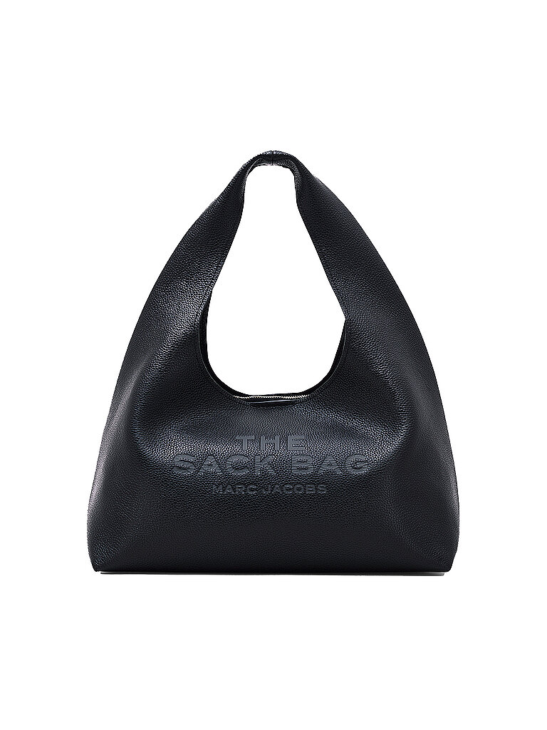 MARC JACOBS Ledertasche - Umhängetasche THE SACK BAG schwarz
