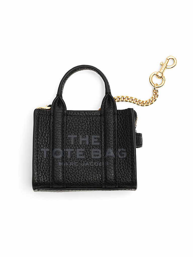 MARC JACOBS Schlüsselanhänger THE NANO TOTE schwarz