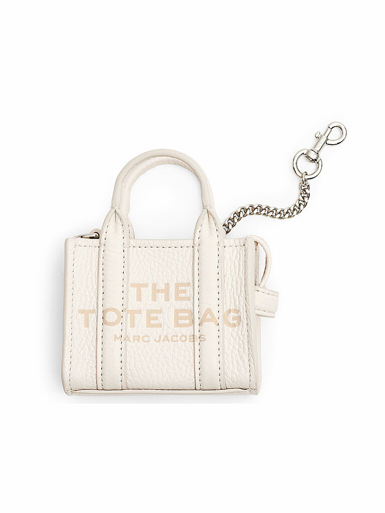 MARC JACOBS Schlüsselanhänger THE NANO TOTE weiss