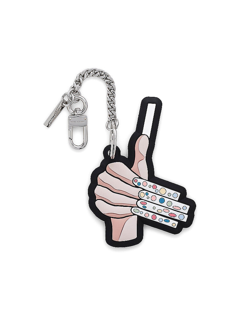 MARC JACOBS Taschenanhänger THE MARC MANI CHARM schwarz