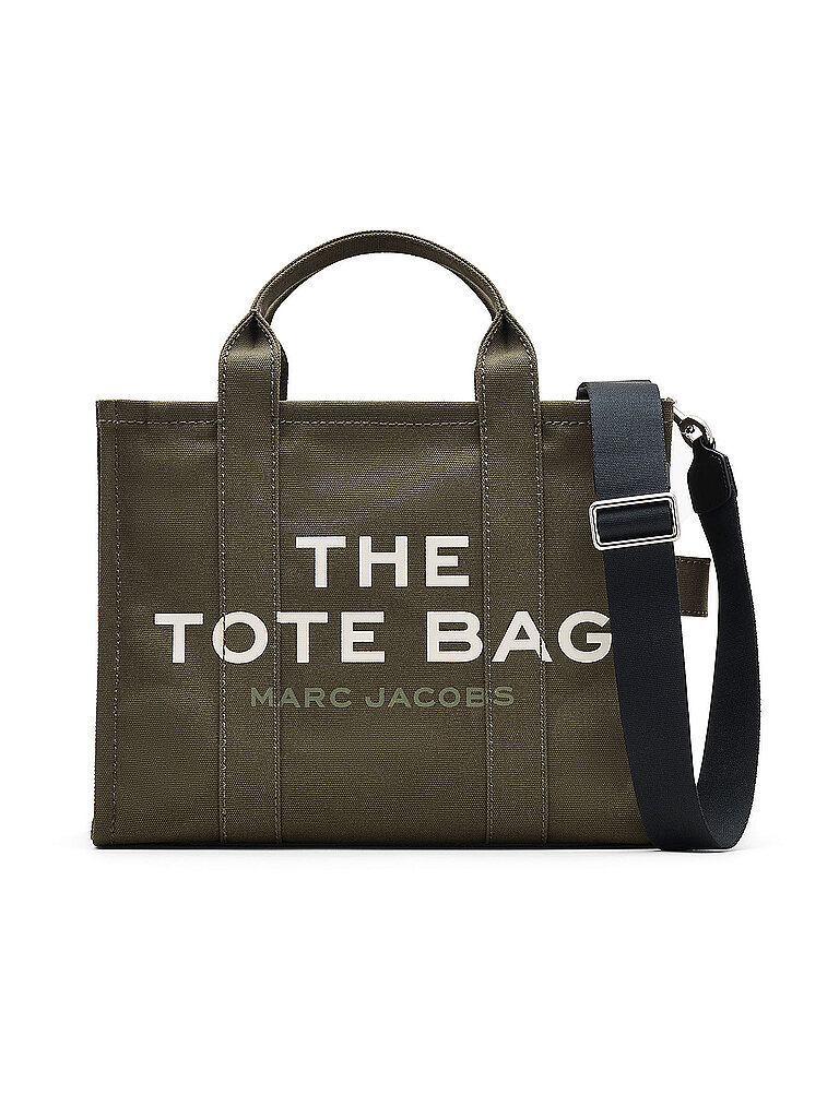 MARC JACOBS Tasche - Tote Bag THE MEDIUM TOTE CANVAS dunkelgrün
