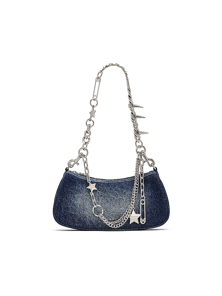 MARC JACOBS Ledertasche - Schultertasche THE SHOULDER BAG blau