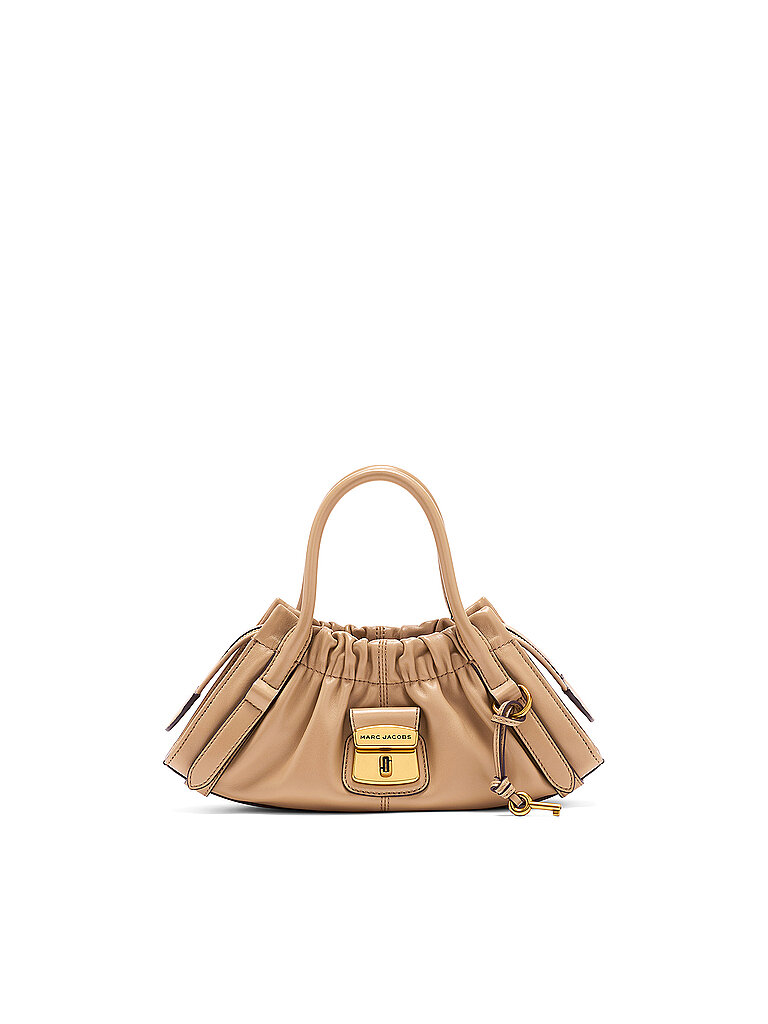 MARC JACOBS 	 Ledertasche - Mini Bag THE SMALL SATCHEL beige