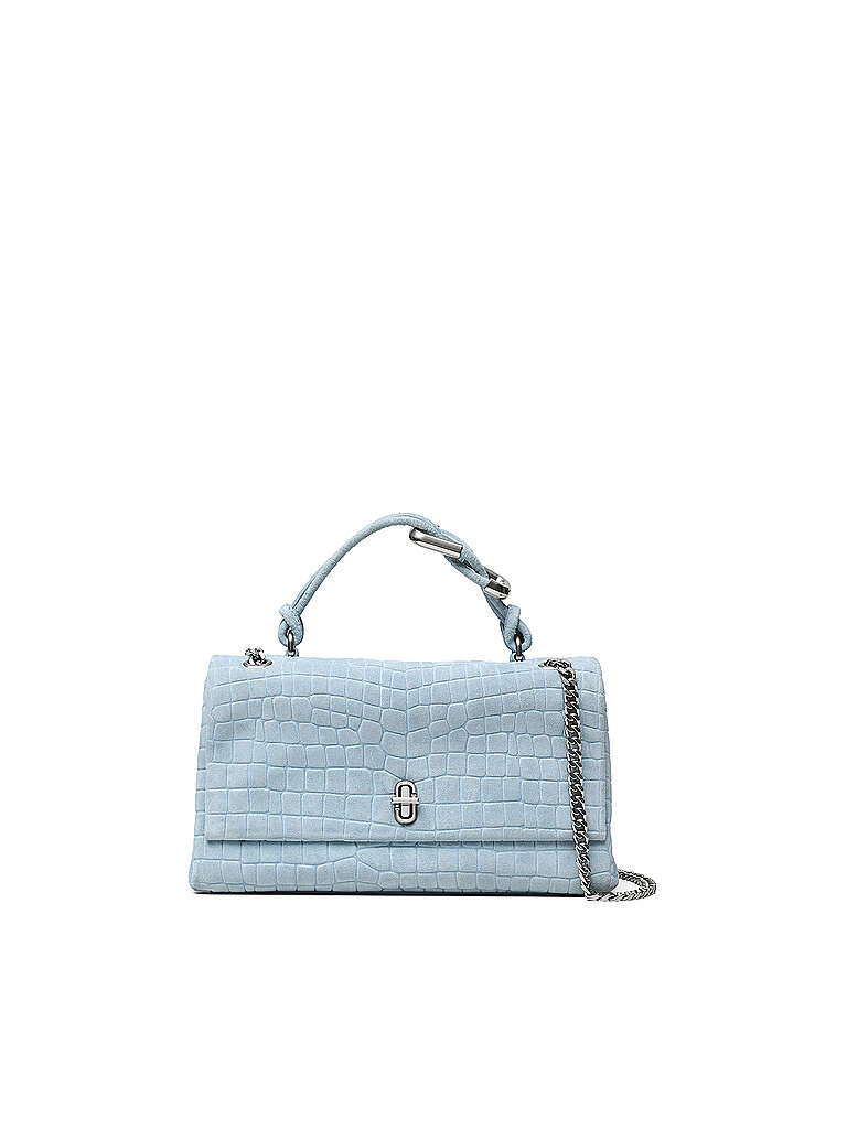 MARC JACOBS Ledertasche - Umhängetasche THE DUAL hellblau