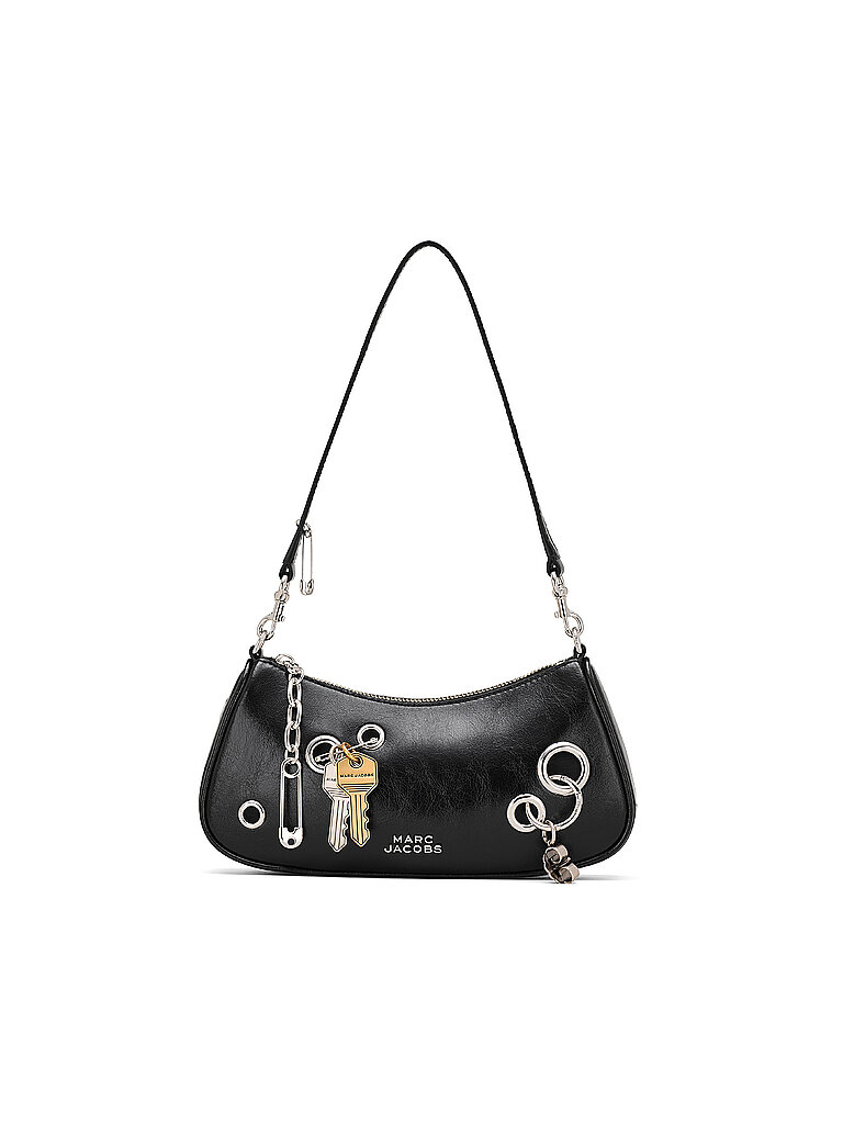 MARC JACOBS Ledertasche - Schultertasche THE SHOULDER BAG schwarz
