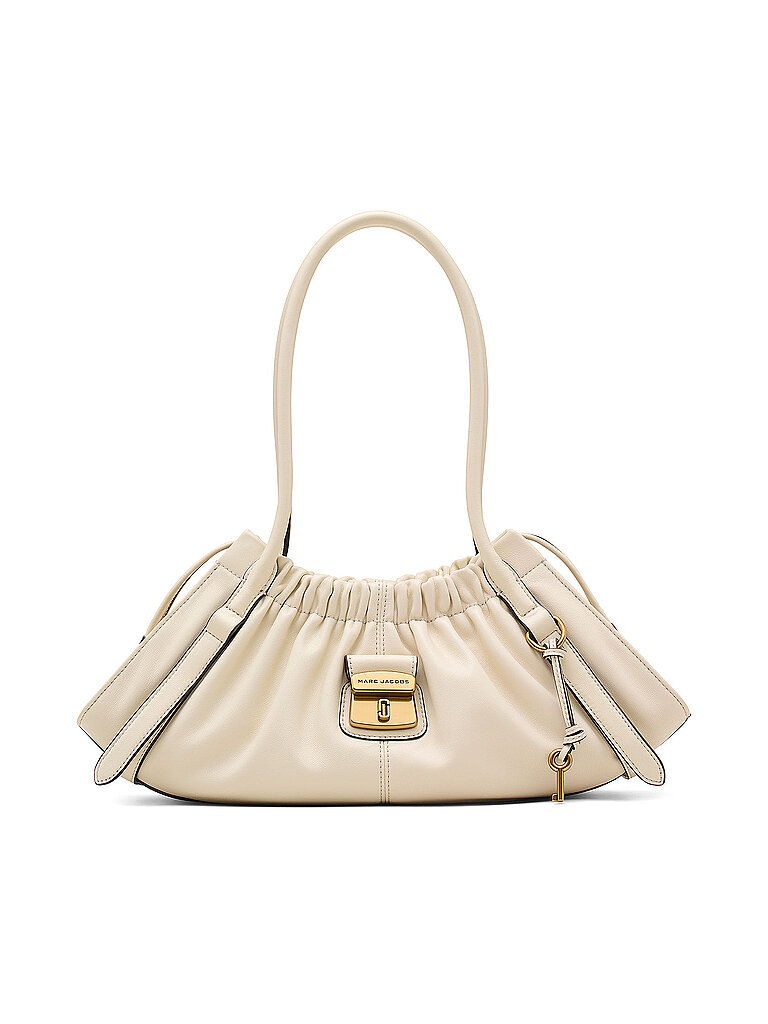 MARC JACOBS Ledertasche - Schultertasche THE SATCHEL creme