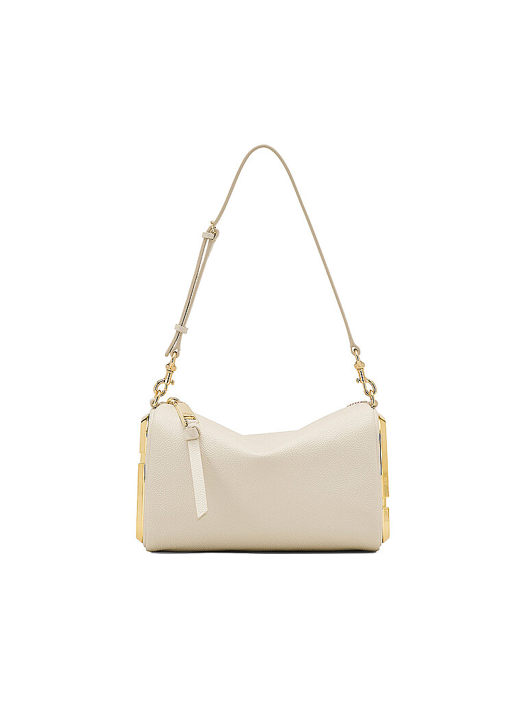 MARC JACOBS Ledertasche - Mini Bag THE SNAPSHOT weiss