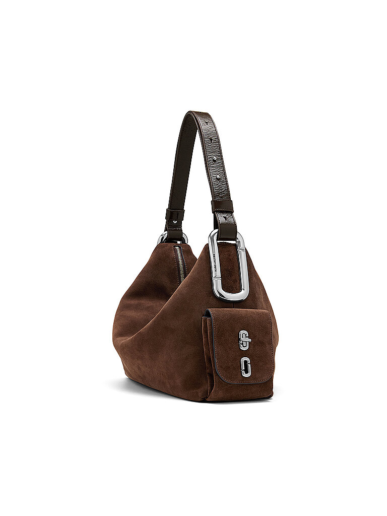 MARC JACOBS Ledertasche - Schultertasche SCENE Large braun