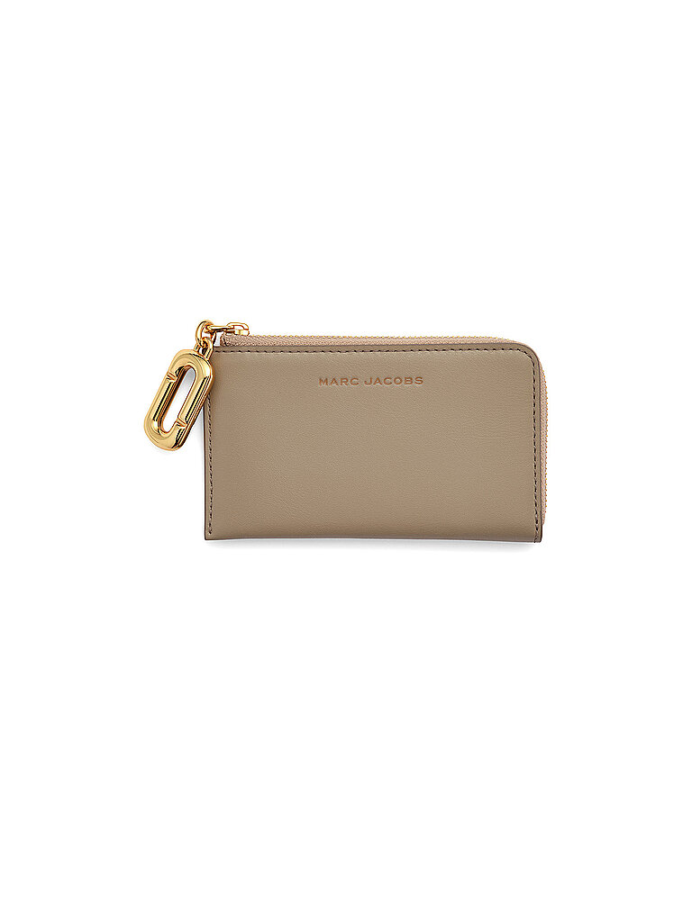 MARC JACOBS Portefeuille THE TOP ZIP MULTI crème